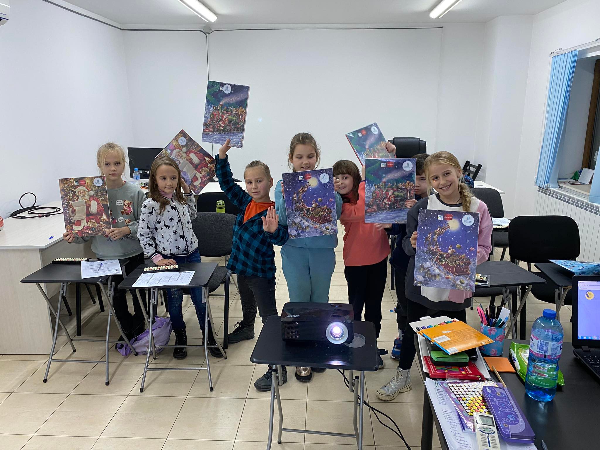 Деца от Украйна учат български език. Как деца и родители от Украйна станаха част от общността на Startup Factory